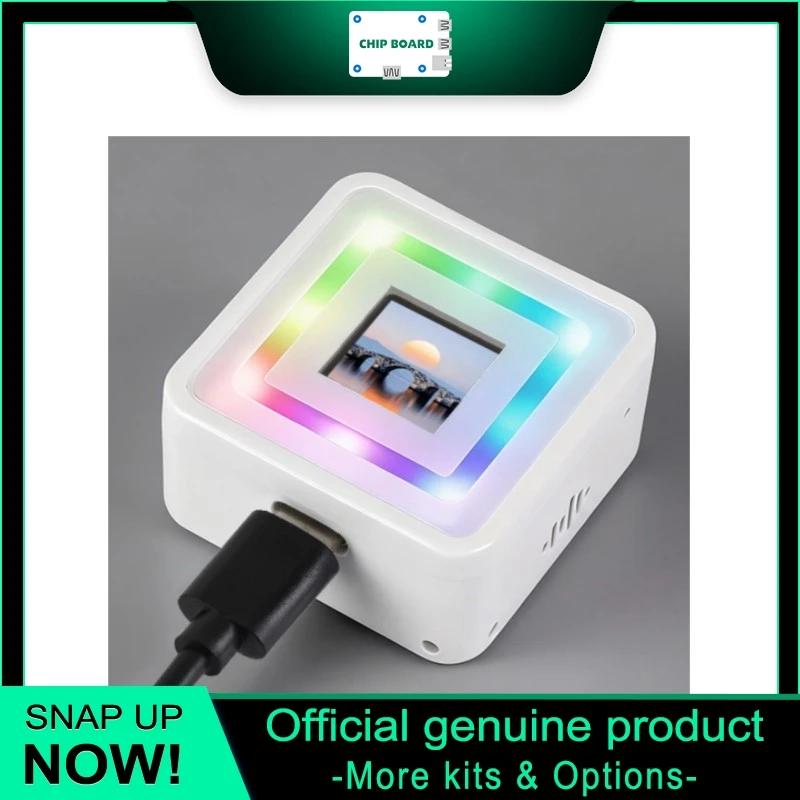 

Плата Waveshare RP2350 LCD, 0,85-дюймовый IPS-экран 128×128, 65K цветов, двухъядерный микроконтроллер, двухархитектурная система с RGB-подсветкой