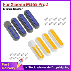 Electric Scooter New Wheel Cover Hub Cap Protective Shells Reflective Stickers for Xiaomi Mi 1S Pro 2 M365 Scooter Accessories