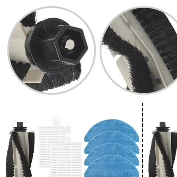 

Replacement Parts Kit For ILIFE A30 Pro Robot Vacuum Cleaner Mop –spare Brush, Filters, Mop Cloth, Dust Bags Accessories