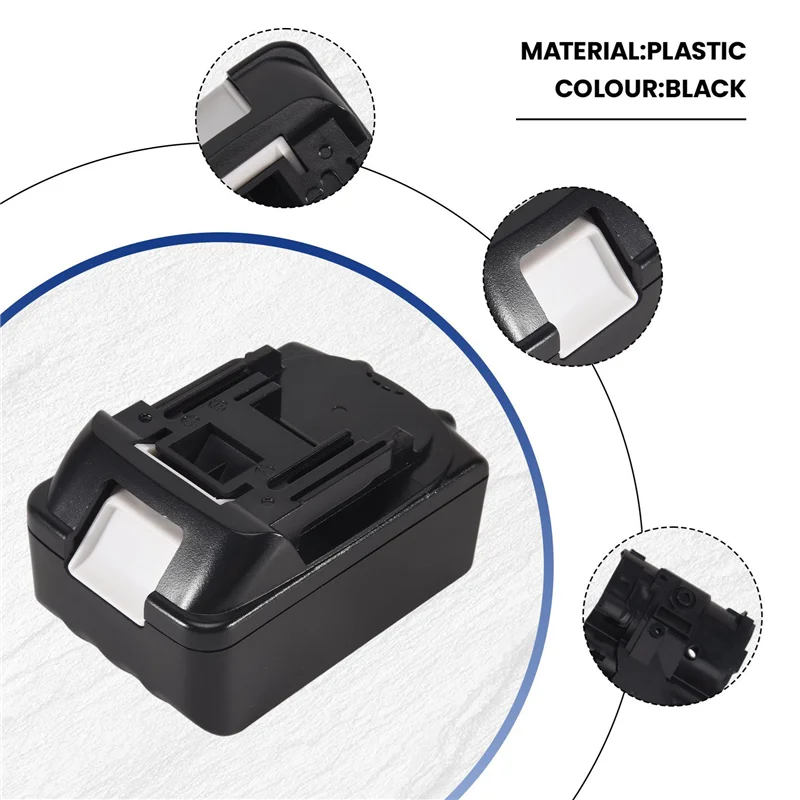

AB13-4X BL1830 With Li- Power Tools Battery Case Replacement For 18V BL1840 BL1850 Plastic Shell