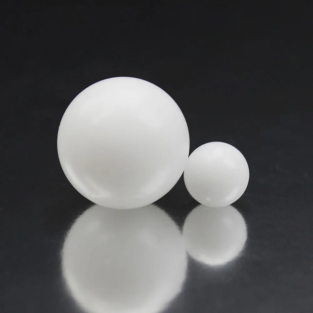 White POM Plastic Ball 1/2/3/4/5/6/7/8/9/10/12/13/14/15/16/17/18/19/20/30/40mm-100mm Precision Solid Industrial Plastic Ball