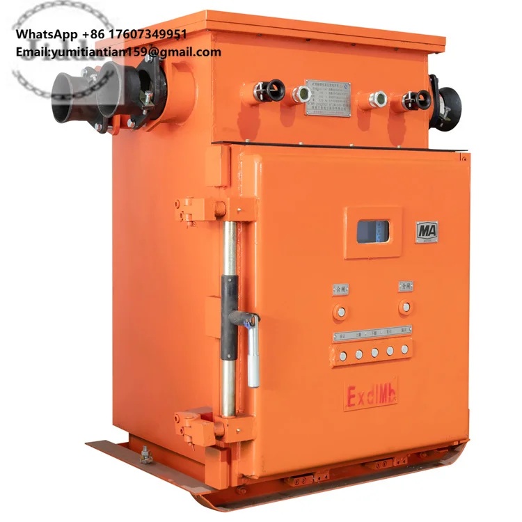 

New Mine Flameproof and Intrinsically Safe Multi-circuit High-voltage Vacuum Electromagnetic Starter with Motor and Pump