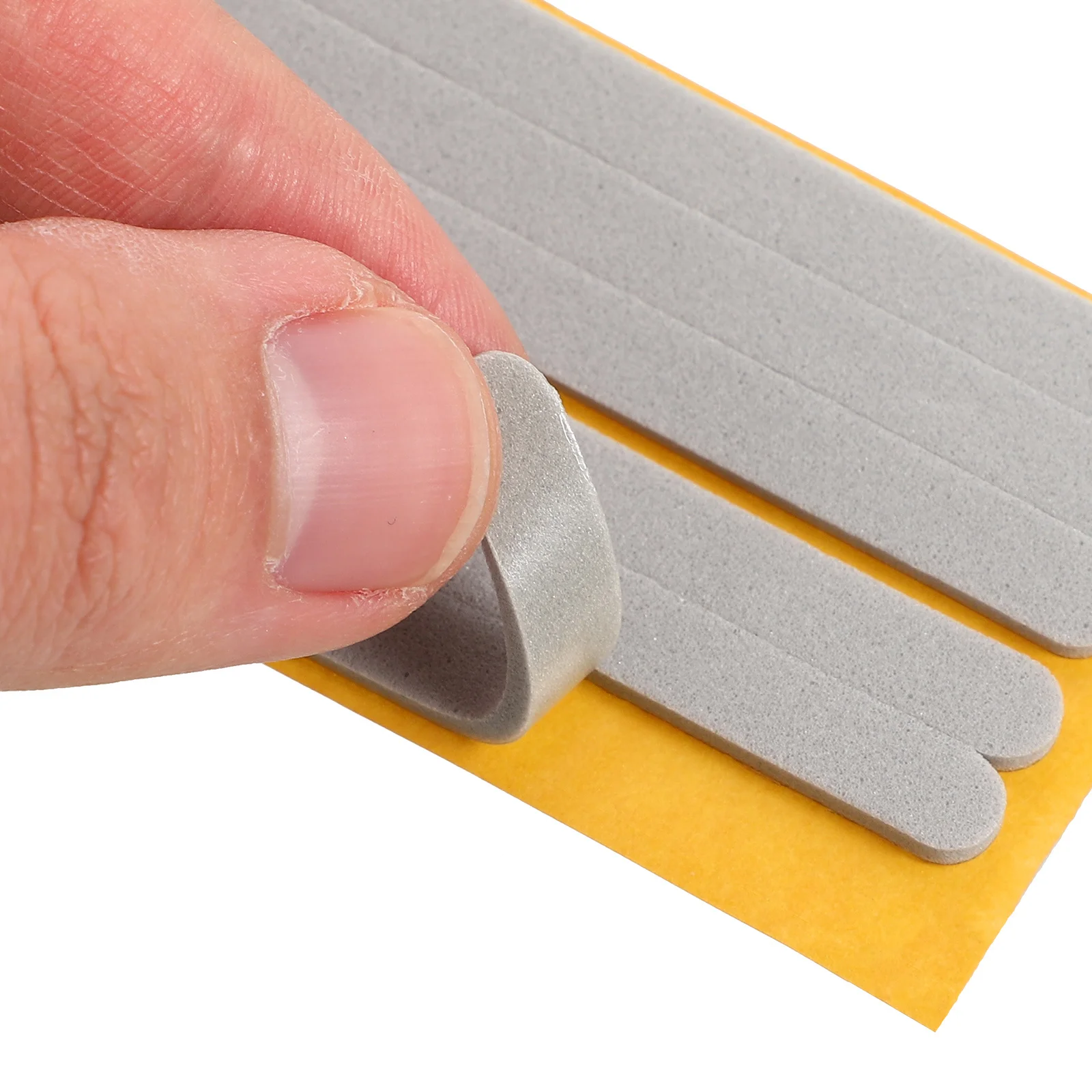 

2 Sheets Anti-Skid Heel Stickers Wear-Resistant Foam Cushion Inserts for Women Men Breathable Adhesive Pads Shoe Comfort Liners