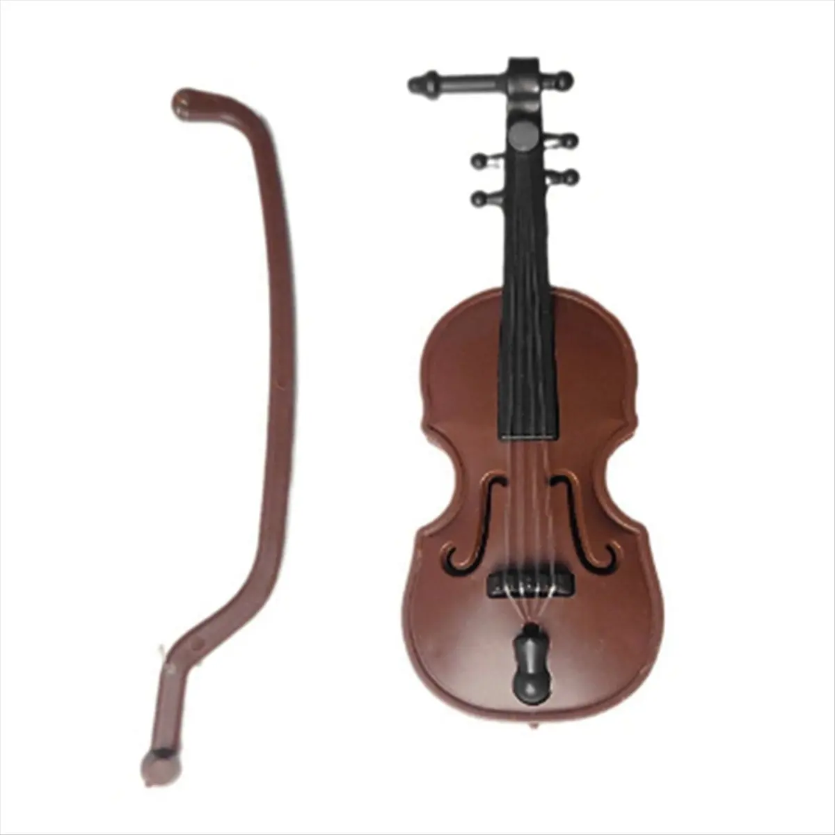 T34C Dollhouse Mini Violins Miniature Violins Model for Dollhouse DIY 1/12 Dollhouse for Decoration Musical Instrument