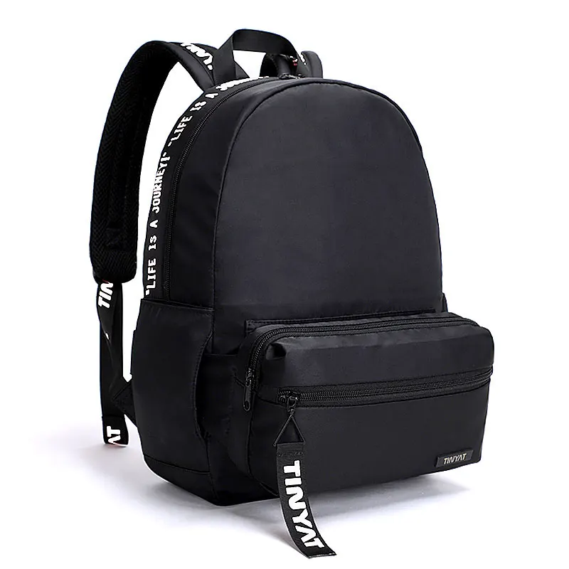 TINYAT Men's Casual Backpack Large Capacity Wear Resistant and Durable With Detachable Waist Bag Travel Bag for Outdoor Travel