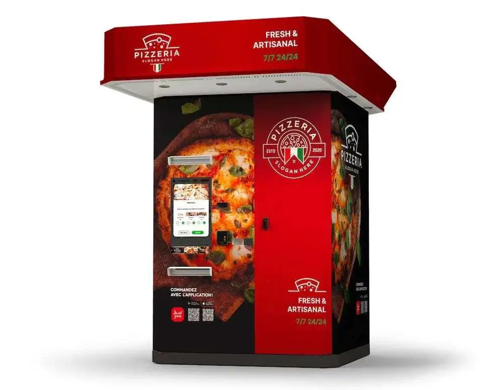 healthy pizza vending machine pizza vending machine manufacturers piestro france europe for sale