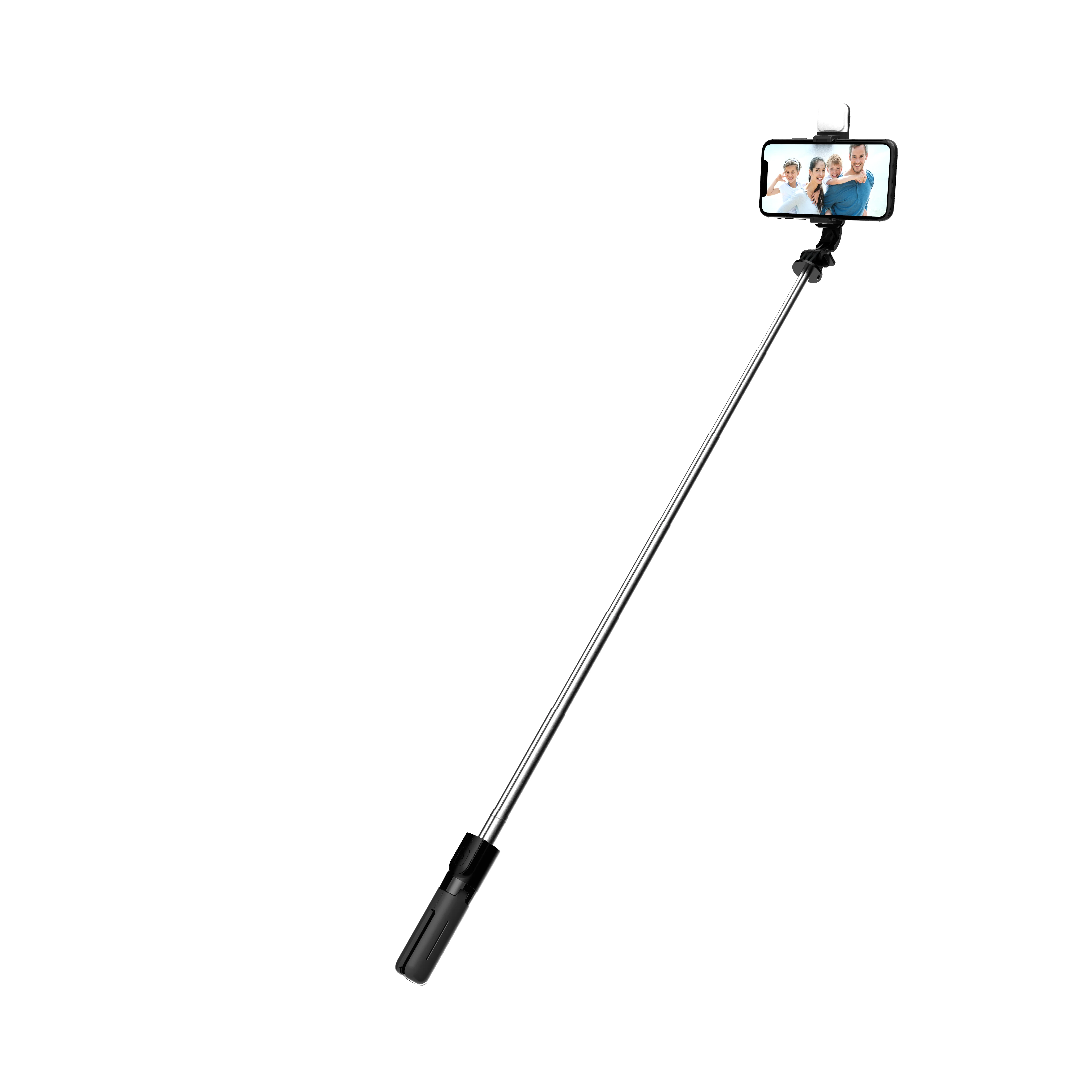 Beauty Fill Light Portable Extendable Selfie Stick Tripod with Wireless Remote and Tripod Stand Selfie Stick