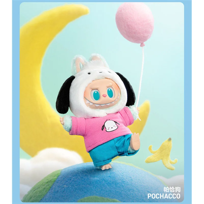 

Новая серия POP MART LABUBU THE MONSTERS X Sanrio Characters: виниловая плюшевая кукла в закрытой коробке, игрушка-фигурка, аниме-персонаж, сюрприз-подарок