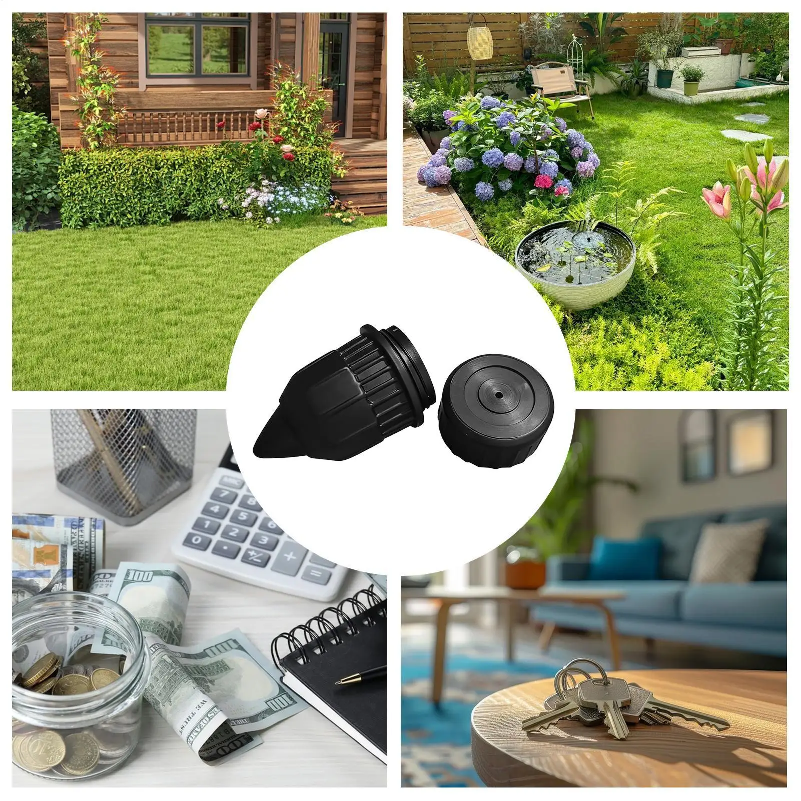 

Запасной ключ, скрывающий разбрызгиватель, дизайн, денежный ящик, денежный ящик для открытого сада, двора, ювелирных изделий, монет, путешествий, домашнего офиса