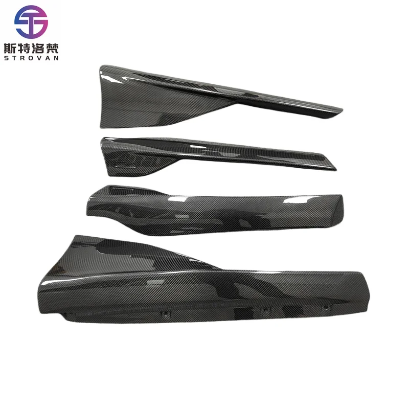 

STLF High Quality Carbon Fiber 600LT Style Side Skirts for 2015-2018 McLarens 540C 570S Modified Upgraded Body Kit