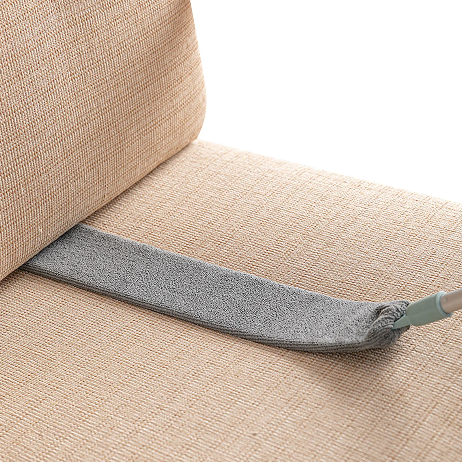 

Washable Dusting Brush with Removable Head Extendable Long Handle Duster Dust Cleaner Cleaning Tools for Home Kitchen Car