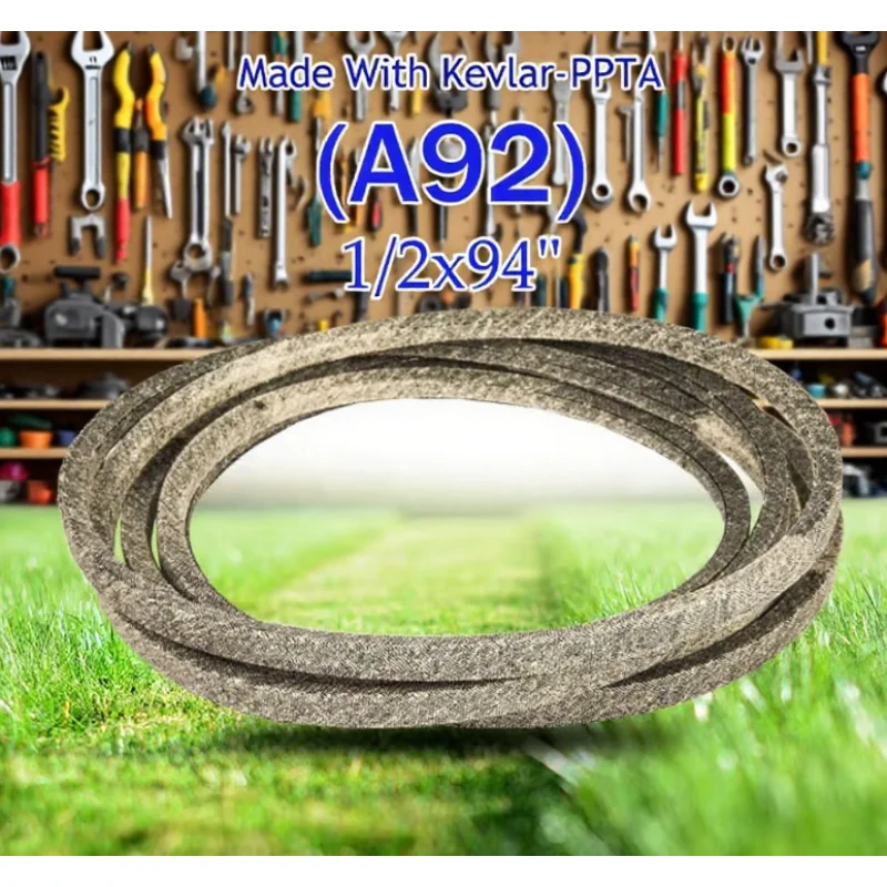 

Accessories for Vehicles V BELT for Lawn Mower Made with Kevlar A92 1/2"x93 1/2" for A/YP 110884X, 532110884