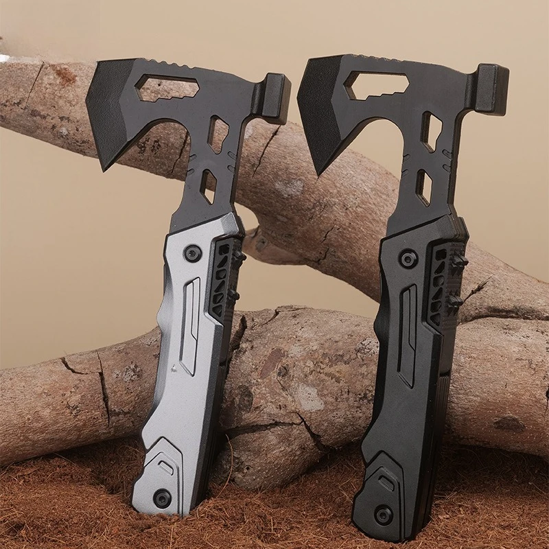Outdoor Multifunctional Tool Combination Axe Hammer Folding Portable Portable Survival Hammer Head Survival Wrench EDC Knife view 4