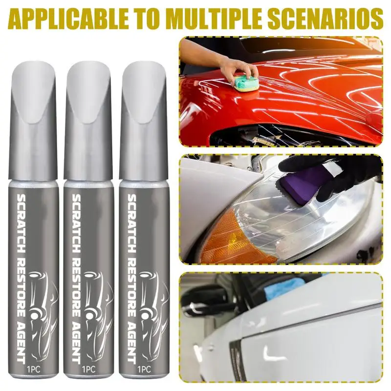 Auto riparazione graffi istantanei Auto Scratch Remover applicatore Auto Scratch Repair Remover Brush strumento portatile applicatore cappotto Auto