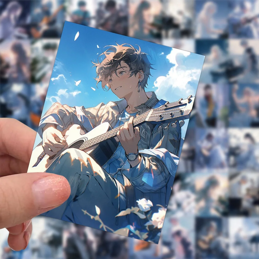 60 قطعة الأمير الموسيقى الكتابة على الجدران ملصقات الزخرفية لخوذة دراجة حساب اليد مقلمة الشارات BulingBulingStickers Store