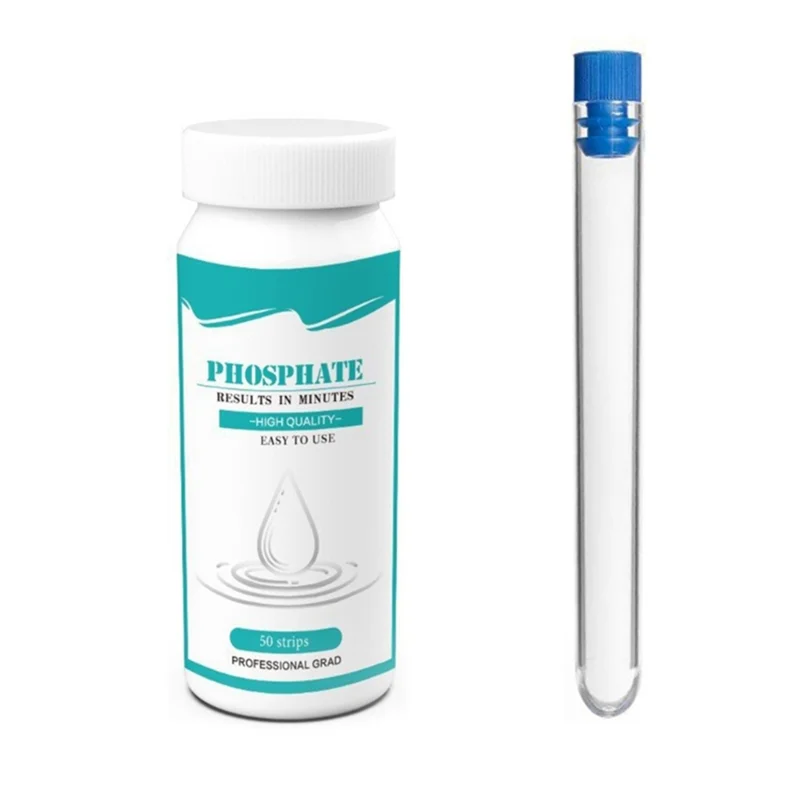 

AB66-Multiparameter Water Test Phosphate Detection Strips Fast Result Aquarium Test Strips Phosphate Test Strips For Fish Tanks