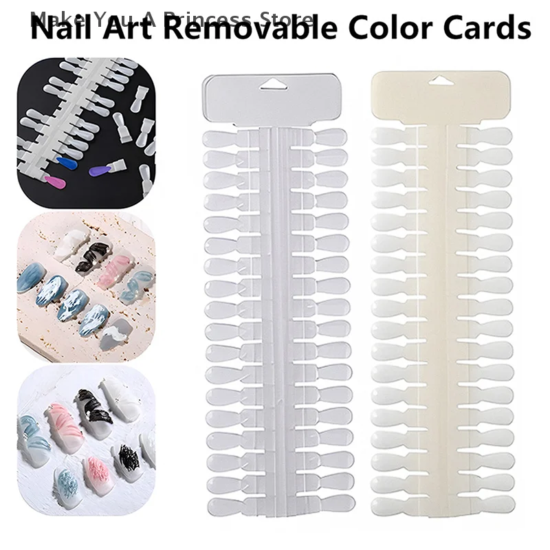 36 sztuk naturalny/przezroczysty kolor karty wymienny wyświetlacz do paznokci sztuczne paznokcie porady stojak Teardrop Design Manicure żel polski narzędzie do ćwiczeń