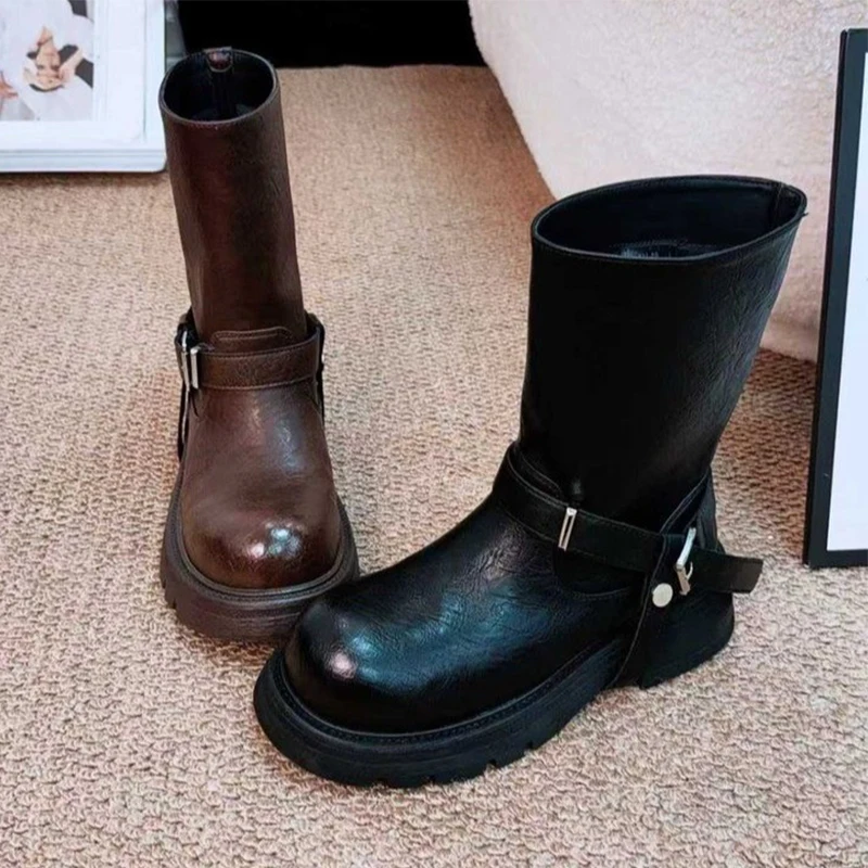 Women Flats Boots S… - image