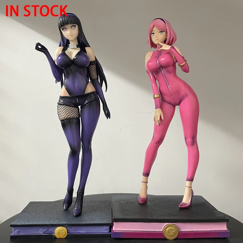 

Naruto Hyuuga Hinata Haruno Sakura Figure 30CM Hyuuga Hinata Haruno Sakura Ver Gril Figure PVC Anime Model Adult Collection