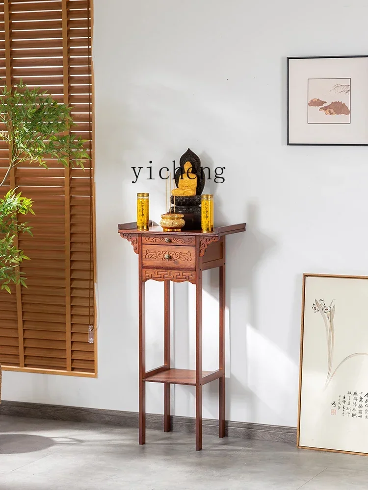 b11-Buddha Shrine God of Wealth Cabinet Guan Gong Altar Altar Household Incense Burner