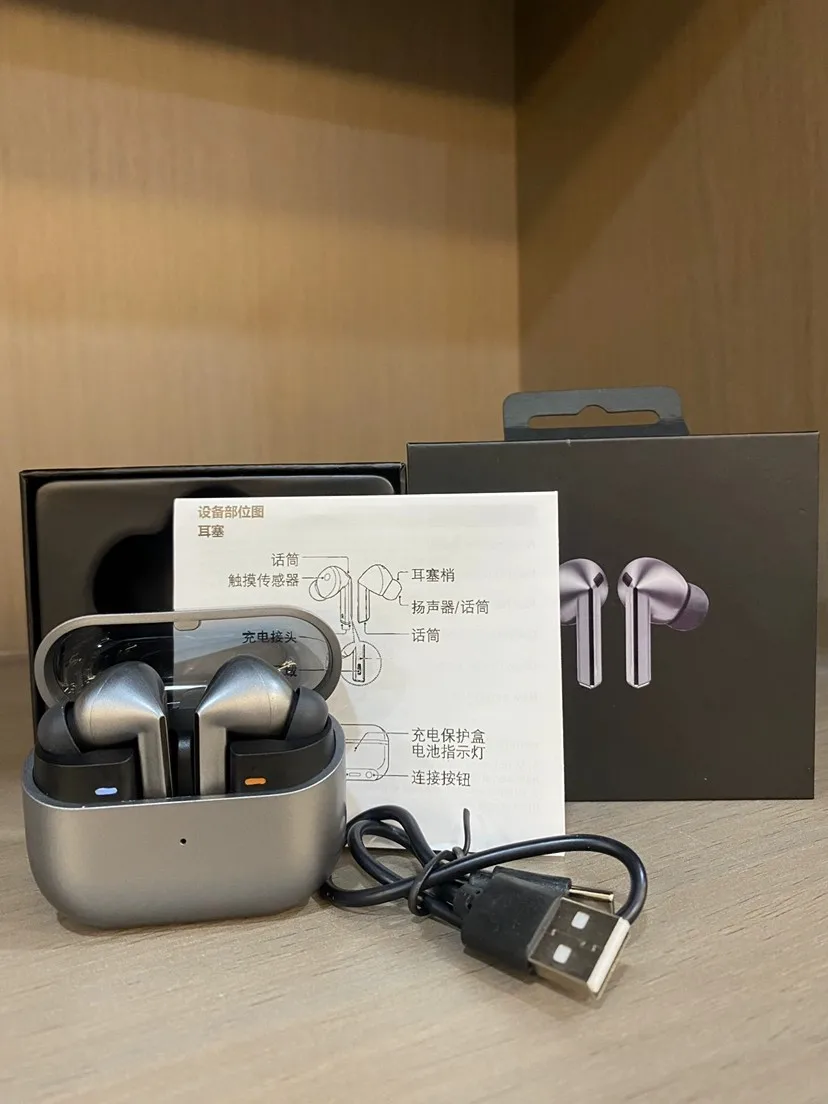 Buds 3 Pro Noise Reduction Wireless Bluetooth Earphone With Wireless Charging In Ear TWS Headset Immersive HIFI Sound Headphones