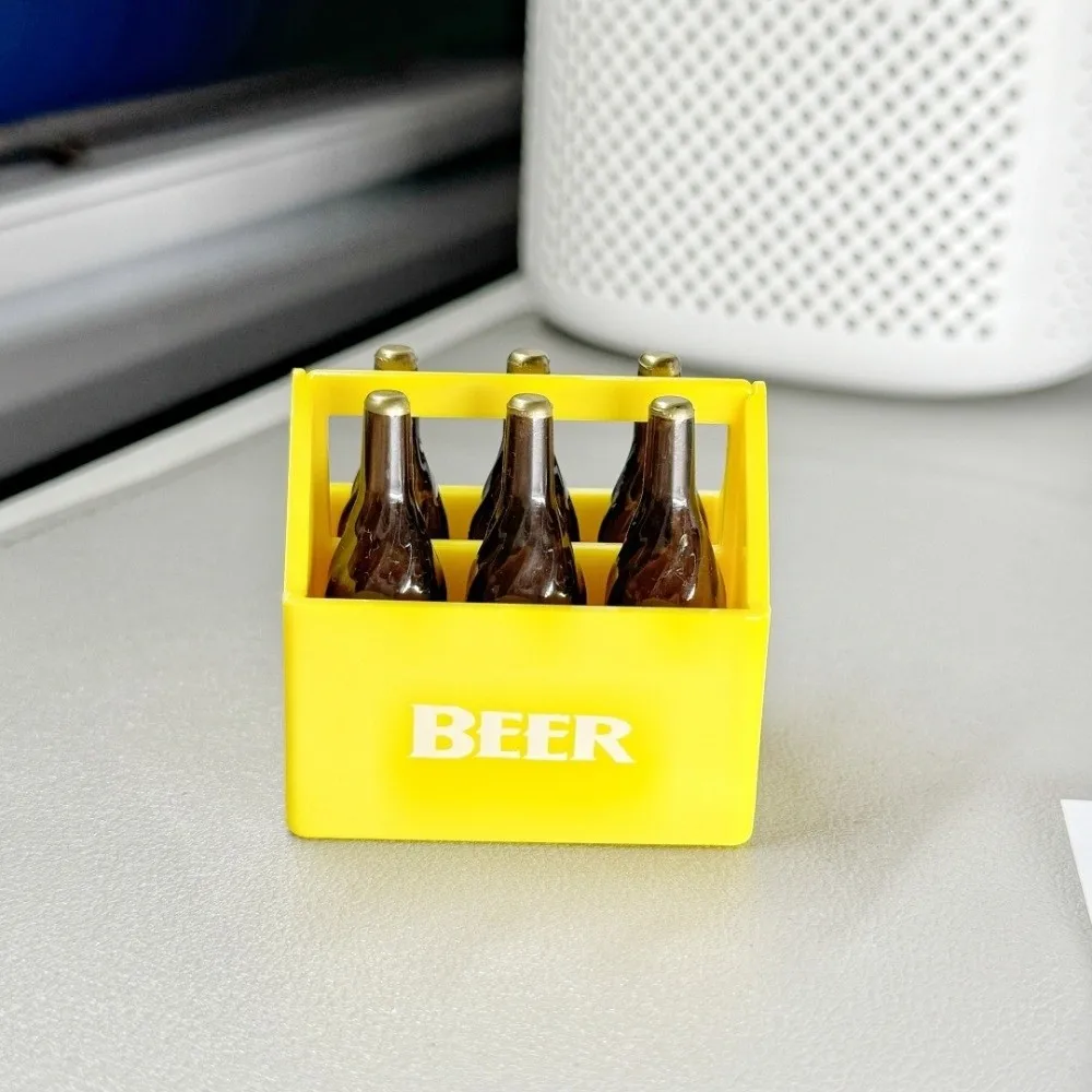 Plastic Bottle Opener Dozen Of Beer Box Shape Creative Beer Box Shape Beverage Opener Portable Magnetic Refrigerator Sticker