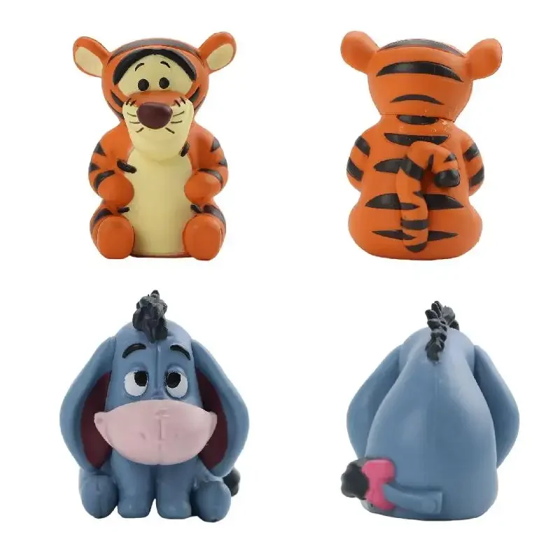 10pcs/set Disney Winnie The Pooh Toys Action Figure Pooh Bear Tigger Eeyore Piglet Doll Model Decoration Toys For Children  Gift