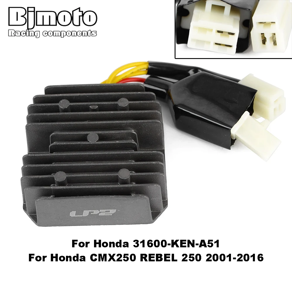 Motorcycle Regulator Rectifier For Honda CMX250 REBEL 250 31600-KEN-A51 FX650 Vigor 650 TRX300 EX FOURTRAX SPORTRAX 300EX
