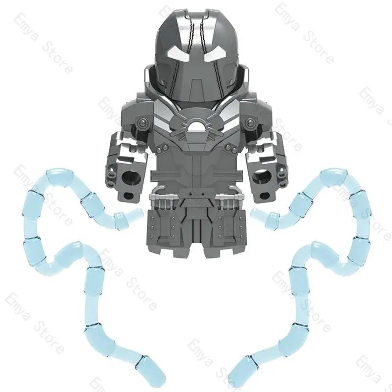 Single Sell Hot Movie Heroes Suit Action Figures Accessories Armor Helmet Building Blocks Toys For Children Gift CQ03 CQ02 CQ01A