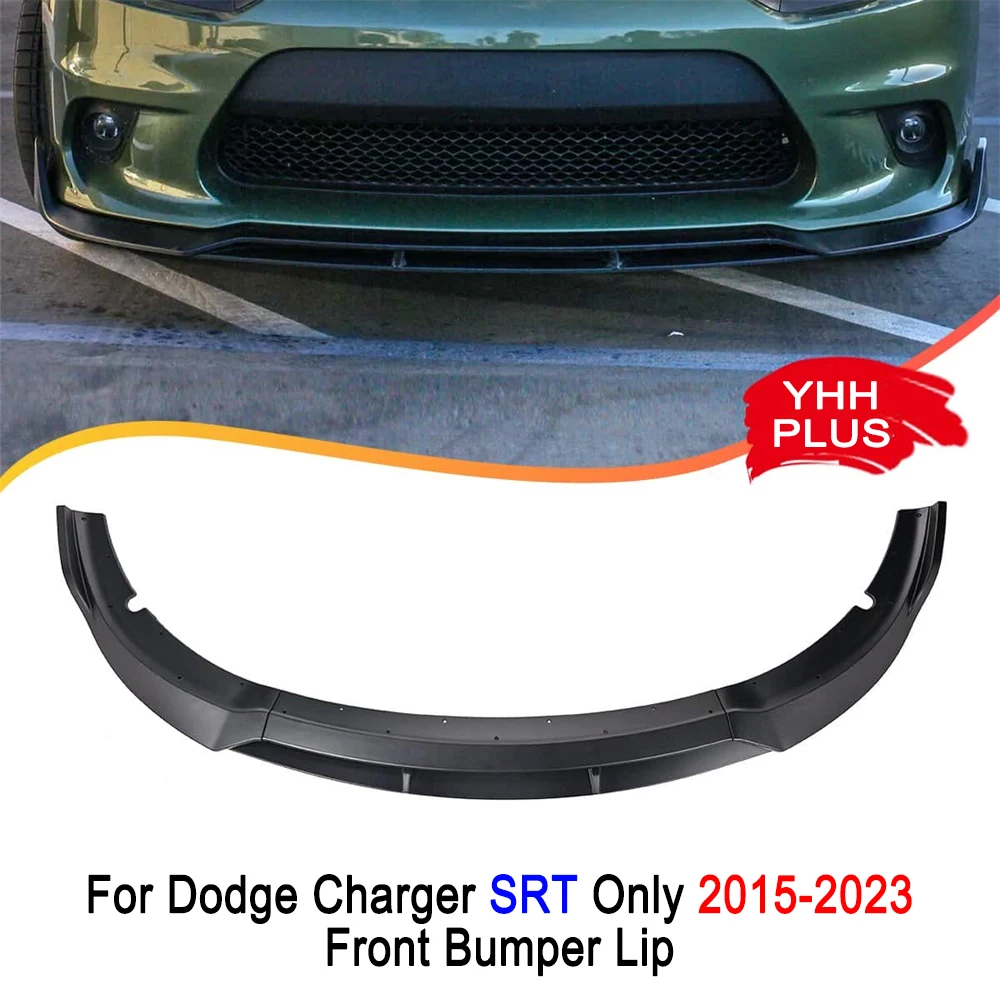 

Charger SRT R/T Scat Front Bumper Lip Splitter For Dodge 15-23 Accessories Auto Exterior Modification Protection Parts Car-style