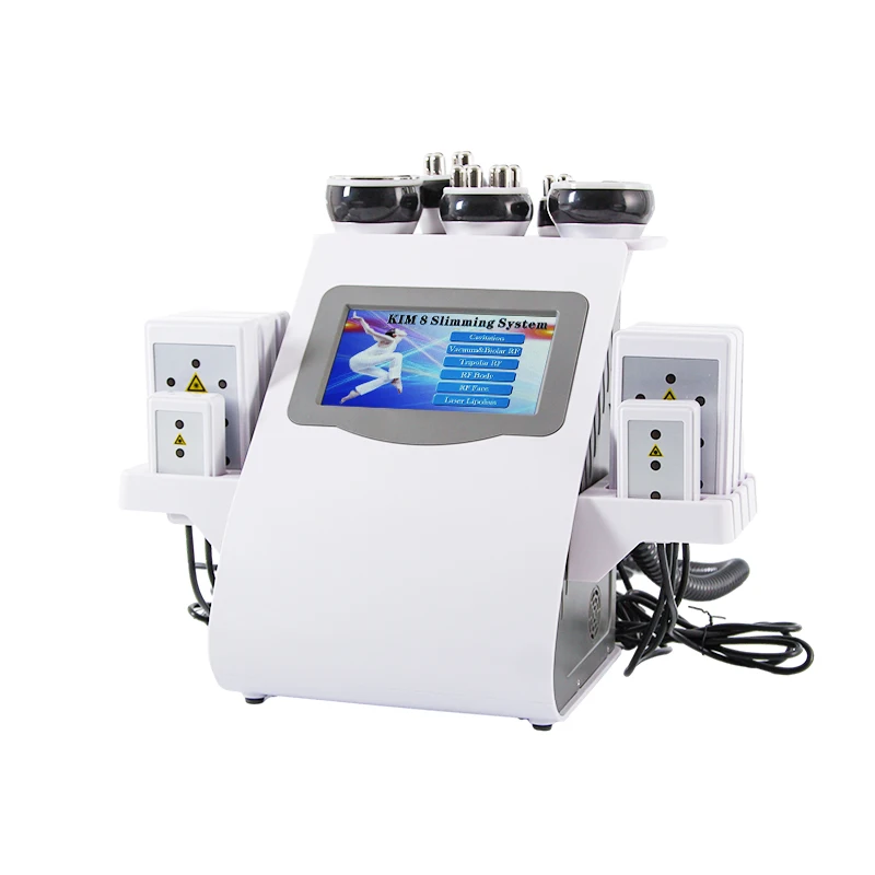 40K 6 en 1 outil Cavitation ultrasons corps minceur Machine multi-polaire fréquence Anti-rides rajeunissement peau ascenseur serrer