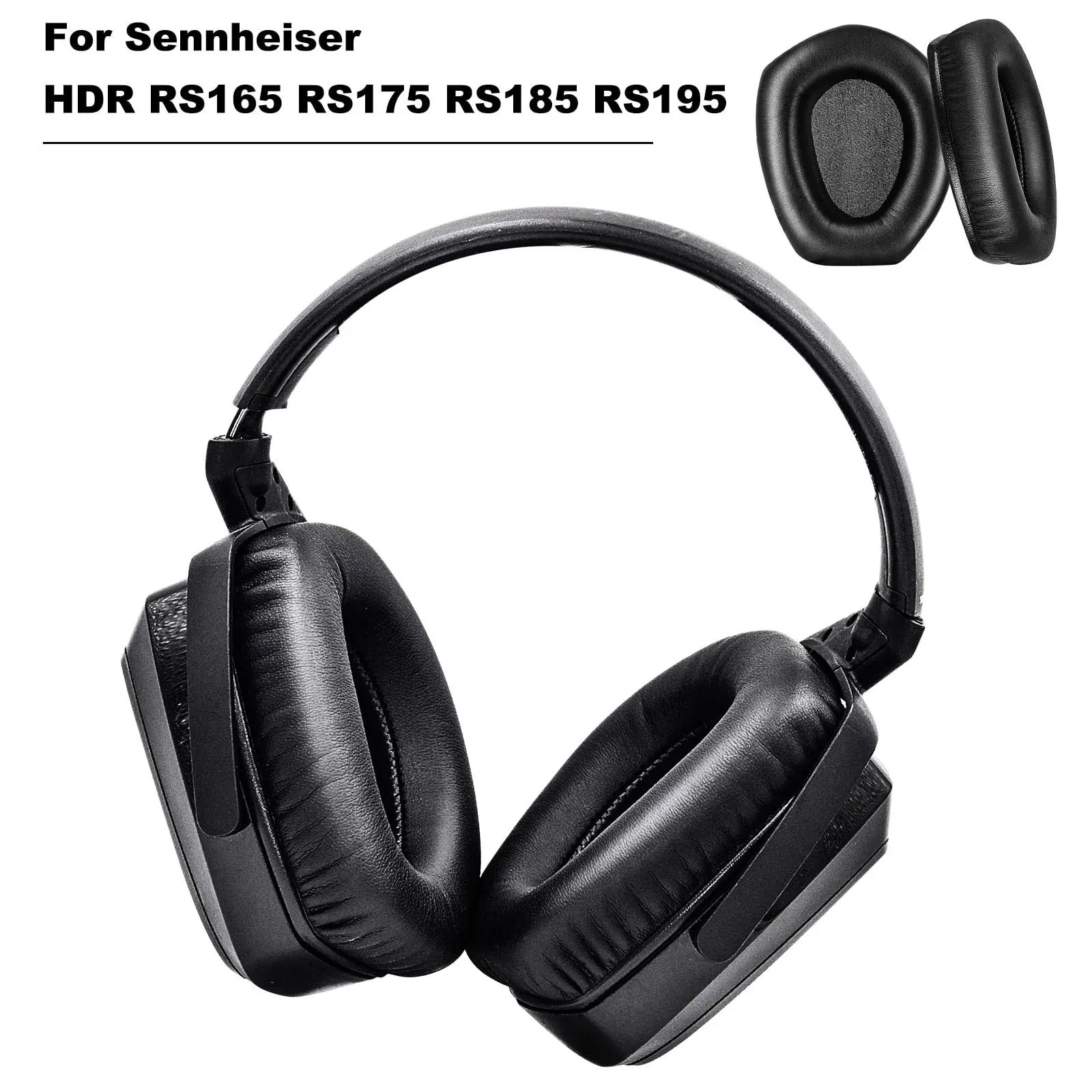 Replacement Ear Cushion Earpads Compatible with Sennheiser RS165 RS175 HDR165 HDR175 Wireless Headphones