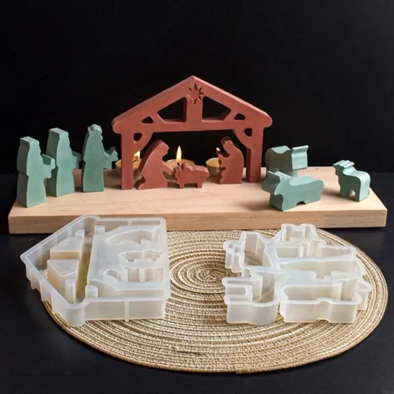 

Набор из 2 немотиковых силиконовых орнаментов