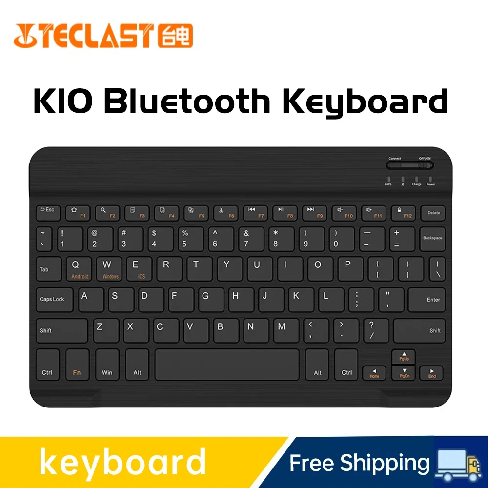 Teclast Original K10 Bluetooth Keyboard For Windows Android IOS System For laptops tablets smartphones Wireless Keyboards USB