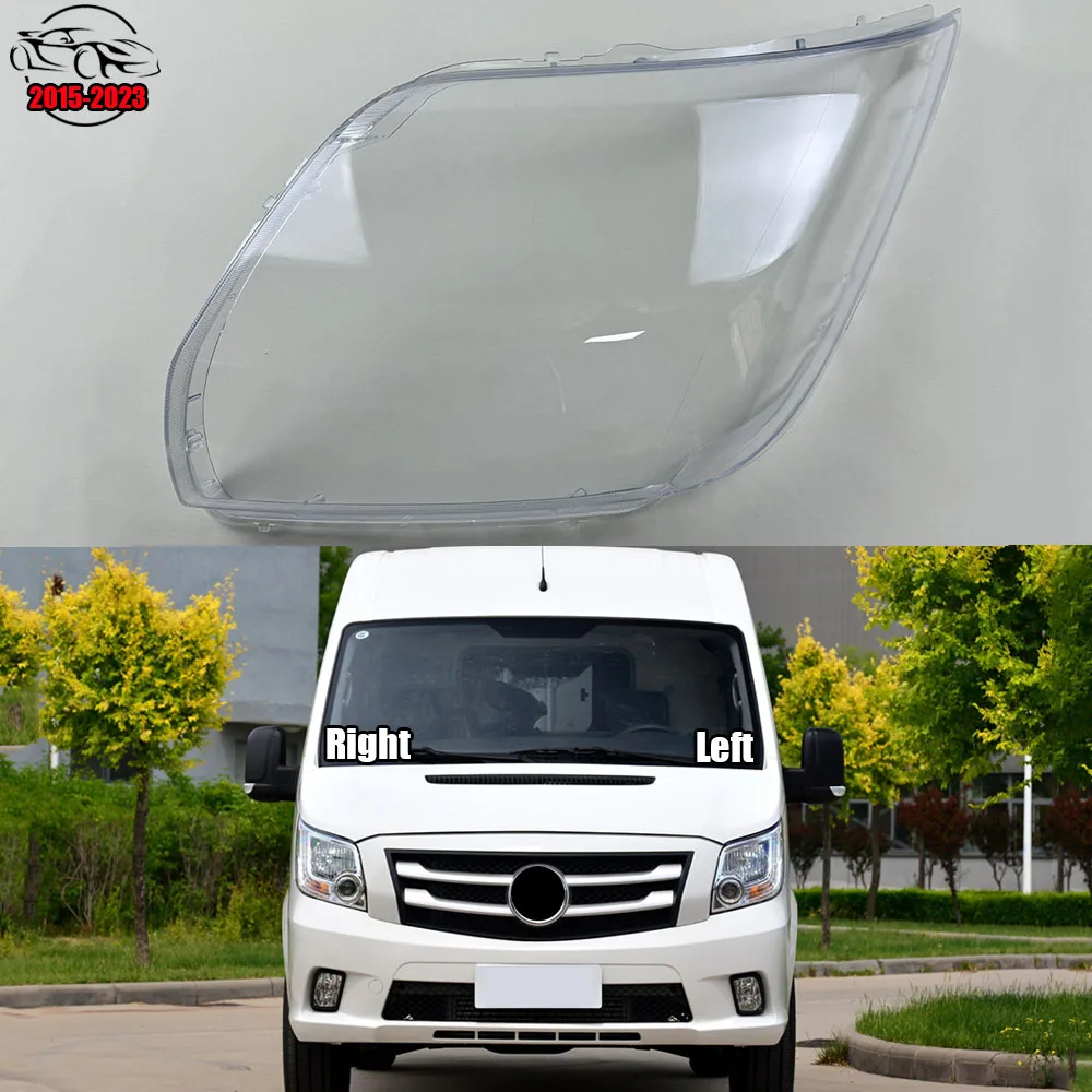 

For Foton Toano 2015-2023 Auto Head Lamp Light Case Car Front Headlight Lens Cover Lampshade Glass Lampcover Caps Headlamp Shell