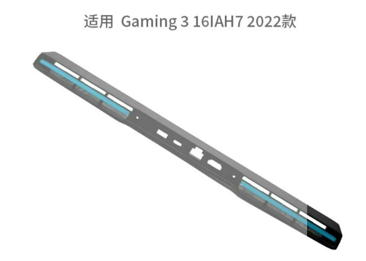 For Lenovo IdeaPad Gaming 3 16IAH7 2022 Laptop Air Outlet Trim Shell Cooling Vent Press Strip Cover