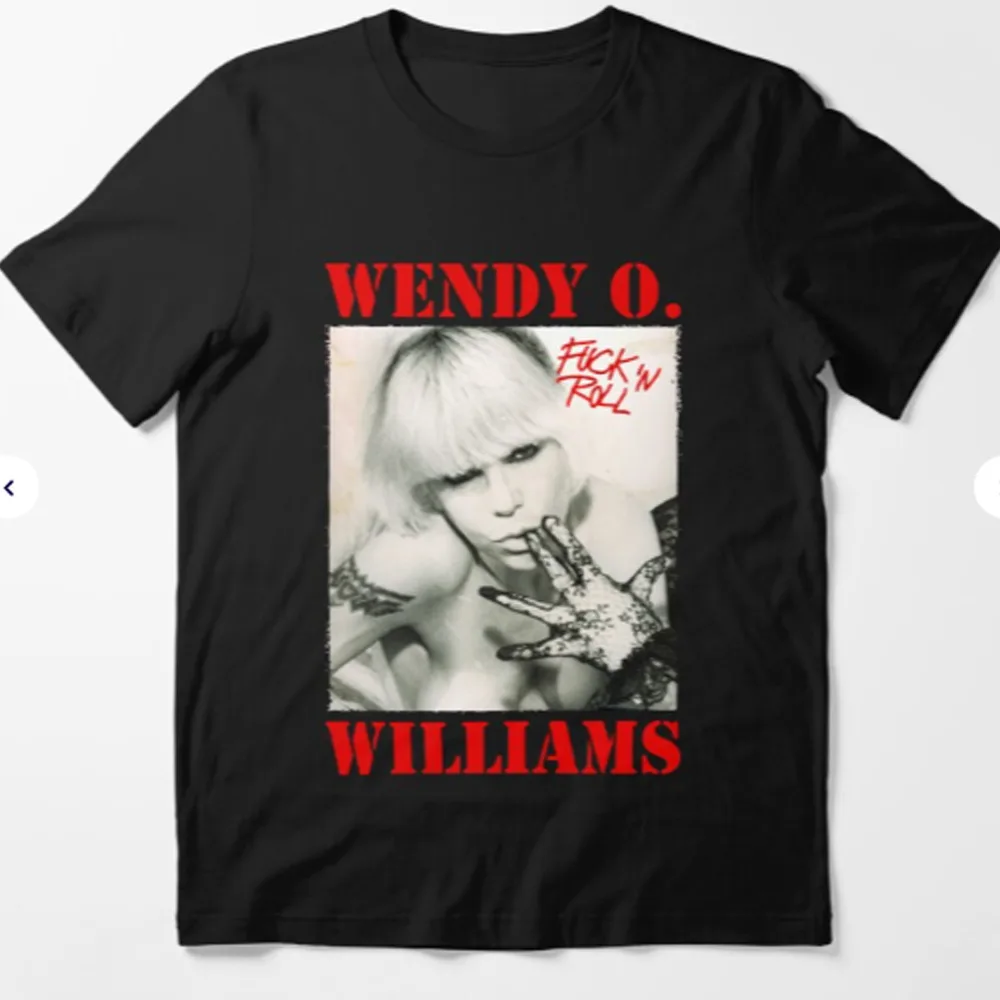 Wendy O Williams Plasmatics band t-shirt black S-5Xl Unisex 1F295 Anime pattern clothing high quality 100% cotton short sleeveUn