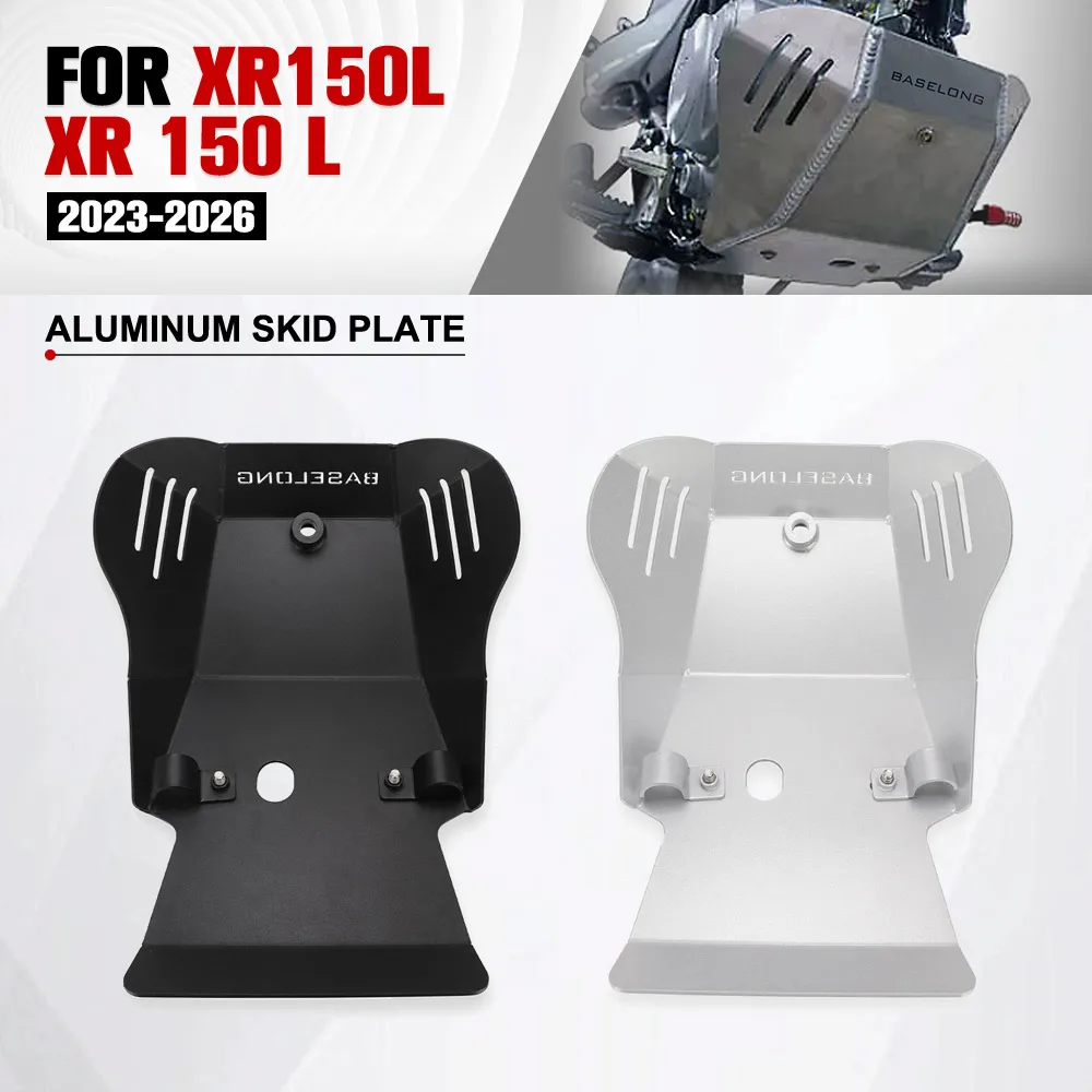 

Aluminum Skid Plate For Honda XR150L XR 150 L 2023 2024 2025 2026 Dual Sport Motorcycle Engine Guard Cover Chassis Protection