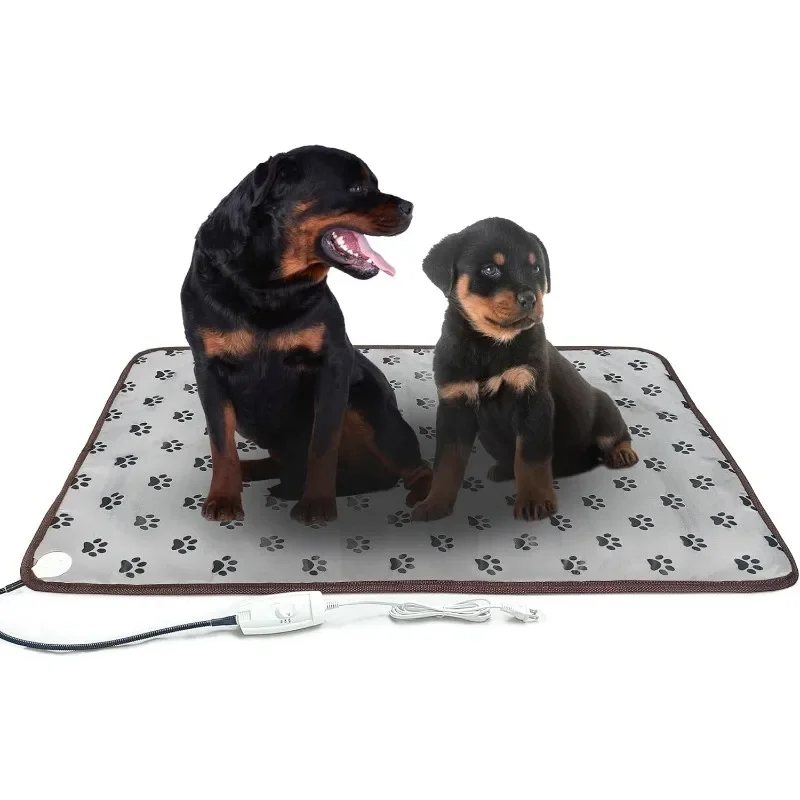 

Pet Heating Pad for Extra Large Dog Bed Mat Indoor,Waterproof Heated Dog Mat,Outdoor Dog Heating Pad Puppy Heating Pad For