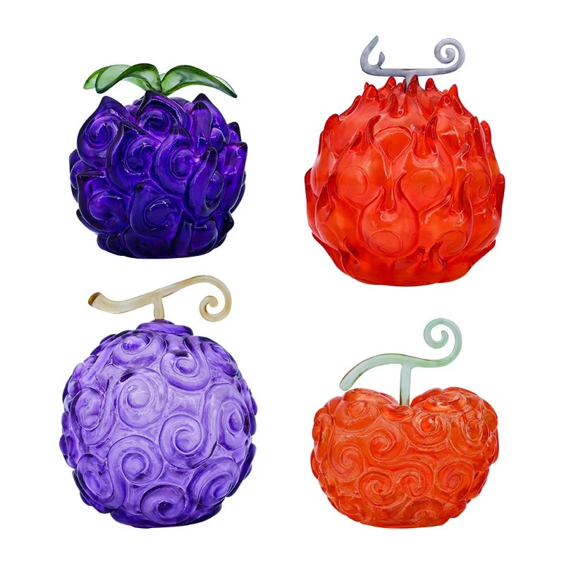 

Creative One Piece Devil Fruit Doll Gk Rubber Dark Burning Fruit Decoration Collection Model Toy Kids Charm Toy Birthday Gift
