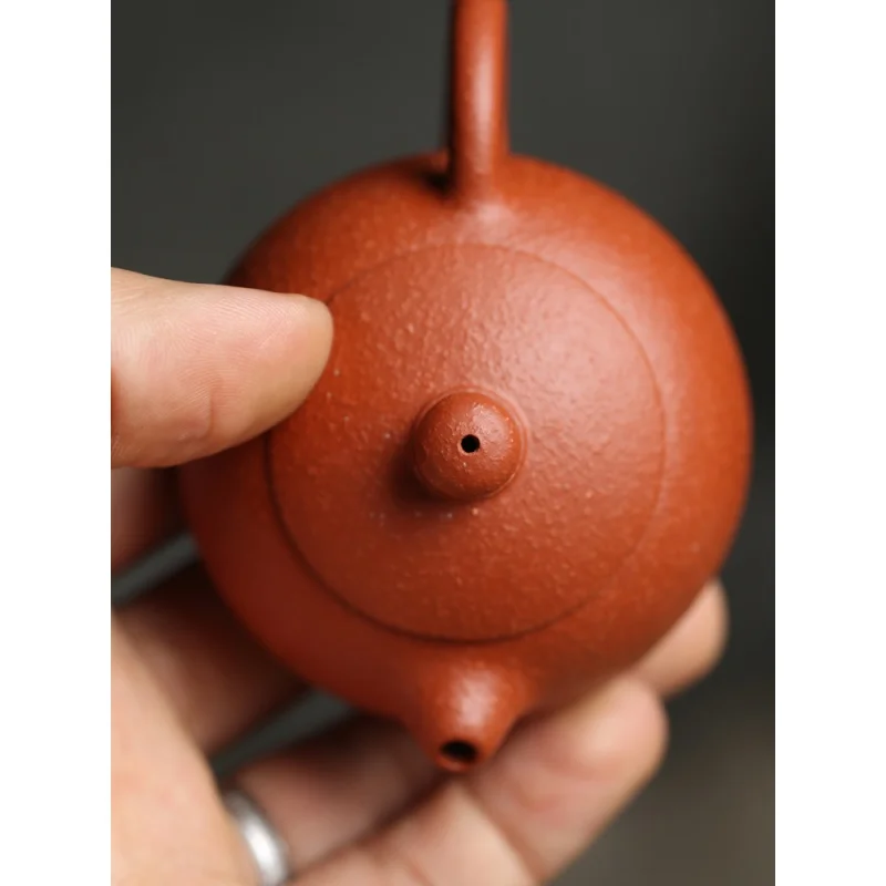 Imagem -04 - Como Yixing xu Ping Pomelo Casca de Laranja Mini Bule Xiaoqiao um Copo xi Shi Kung fu Pessoal Teapot80ml