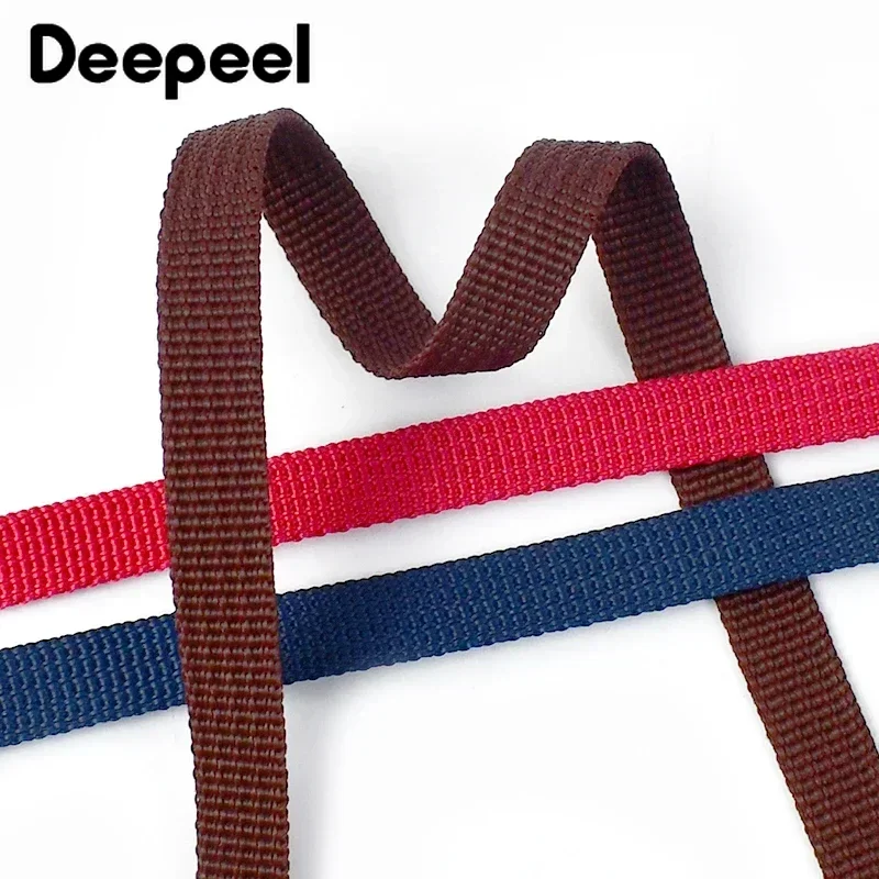 1Rroll=45M 10mm 0.8mm Thick PP Webbing Strap Belt Sling Luggage Bias Binding Band Handbag Straps Braid Ribbon Sewing Accessories