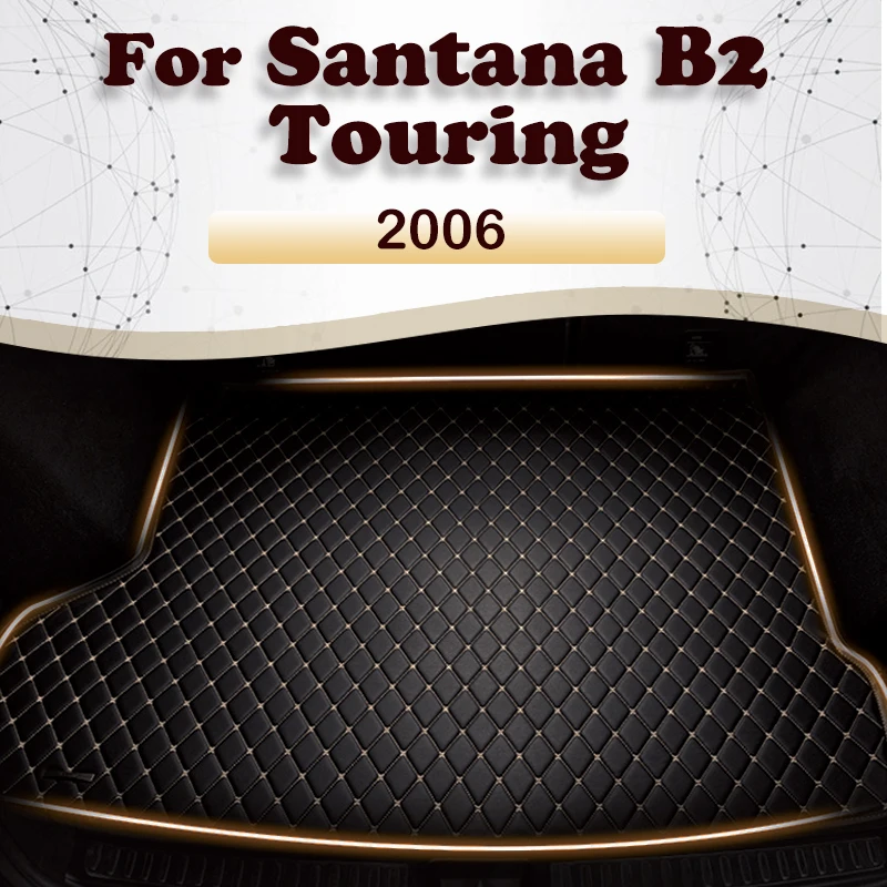 Mata bagażnika samochodowego do VOLKSWAGEN VW Santana B2 Touring 2006 Niestandardowe akcesoria samochodowe Dekoracja wnętrza samochodu