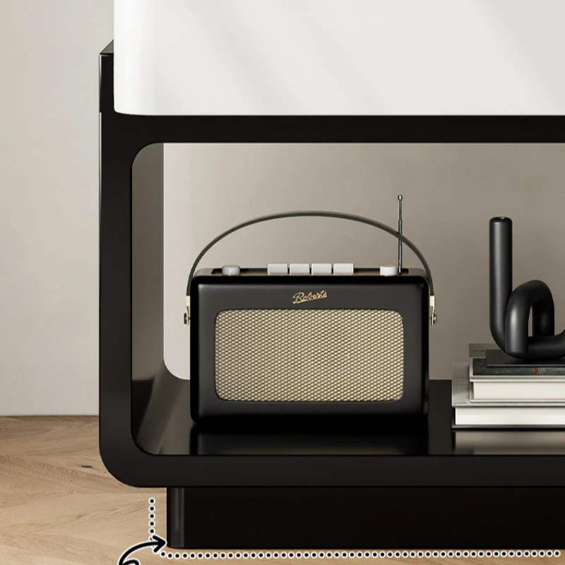 Bedroom Cream-style Nightstands Solid Wood Lacquered Creative Design Nightstands Italian Light Luxury Furniture Nachtkastjes JTN