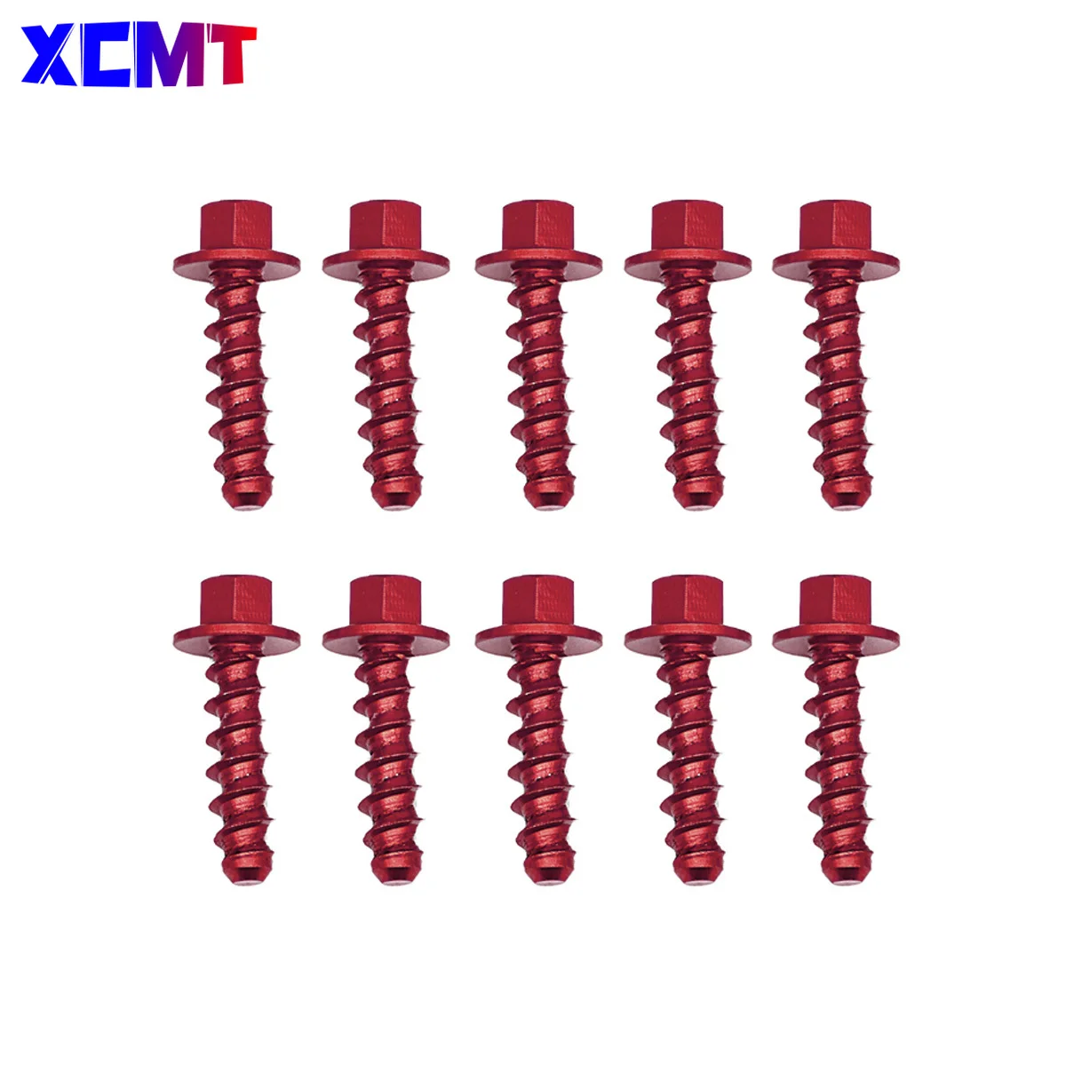 CNC Aluminum 10Pcs Self Tapping Screw Bolts Kit For Husqvarna FE TE FC TC FX TX For KTM EXC EXCF XC XCF XCW SX SXF 2004-2023