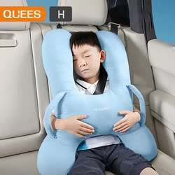Children Sleep Headrest Pillow Nap Shoulder Belt Cushion Neck Cover Set Travel Accessories For Car Train Airplane Pillows