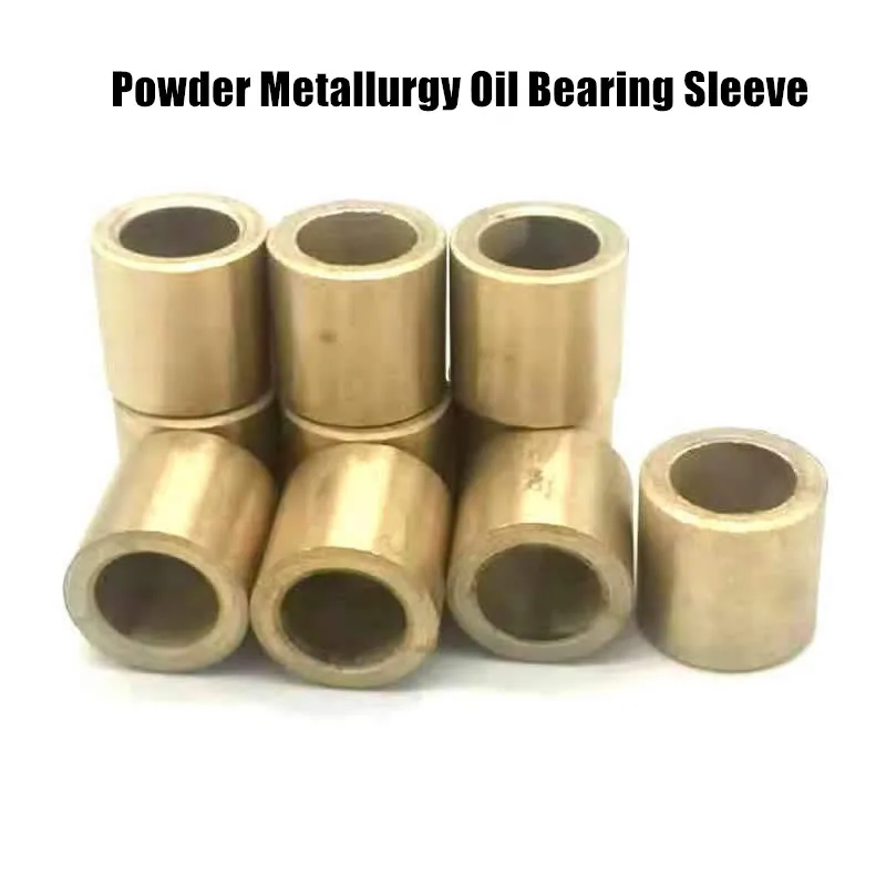 Powder Metallurgy Oil Bearing Copper Sleeve Pure Copper Shaft Sleeve Self-lubricating Bushing Industrial Hardware Parts