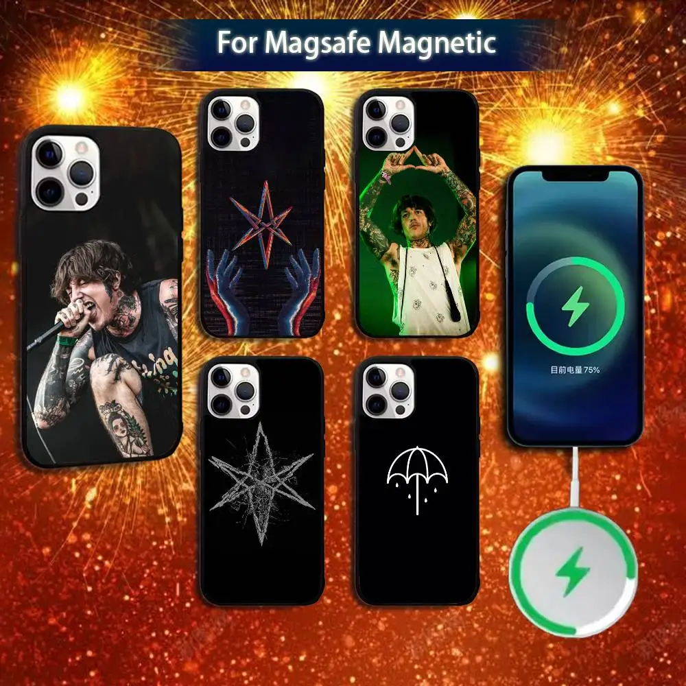 

B-BringS HorizonS Bmth Phone Case For iPhone 16e,16,15,14,13,12,11,Plus,Pro,Max,Mini Magsafe Magnetic Wireless Charging