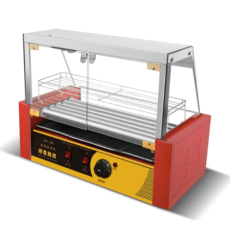 

Commercial Restaurant Hot Dog Machine Hot Dog Roller Grill Hot Dog Sausage Machine