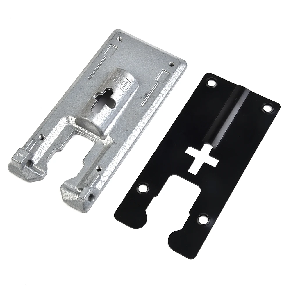 2Pcs Jig Saw Base Plate Assembly Reciprocating Saw Aluminum Iron Base ForMakita 4304 Jigsaw Floor Set Jig Saw Accessories Parts